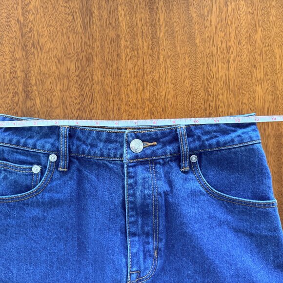 Burberry (Size 4) Denim Skirt with Deer Print - Picture 5 of 5